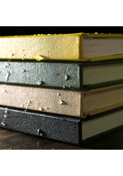 Hava Koşullarına Dayanıklı Sert Kapaklı Defter, 4 1/4 "x 6 3/4", Tan Kapak, Evrensel Desen No. 970tf-m