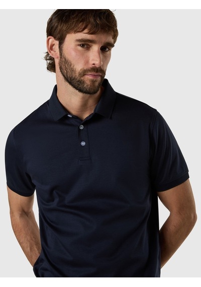 North Sails Kısa Kollu Pamuklu Erkek Polo Yaka T-shirt-33482 Lacivert