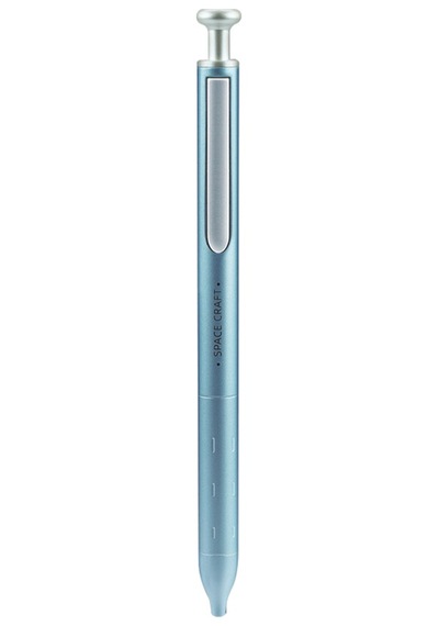Wrıtech W-0156 Metal Up 0,7mm Mavi Jel Kalem - 32'li Set Ahşap
