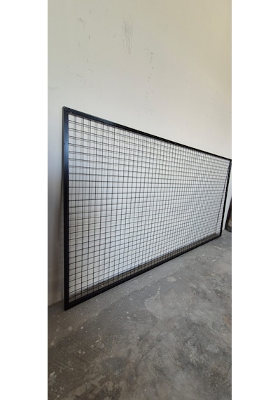 Raf Tel Pano Stand Duvar Askılığı - Ayakkabı Askılığı - 100 Cm X 200 Cm - - -sık Telli -