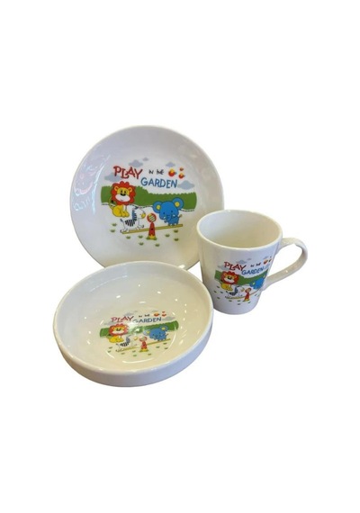 Galeri Kristal Mix3 Parça Mama Set Dk1001 Beyaz