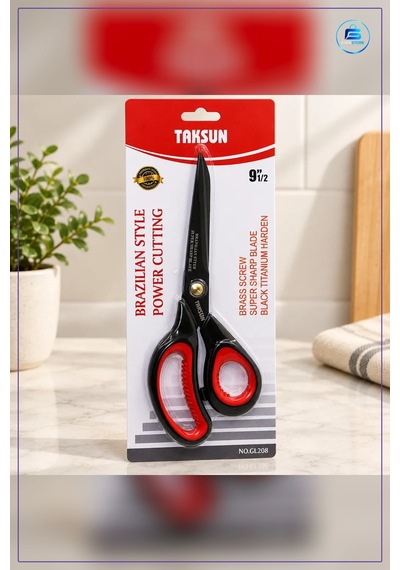 Makas Büyük Terzi 9.5" Keskin Çelik Kumaş Kesim Dikiş Hobi Terzil
