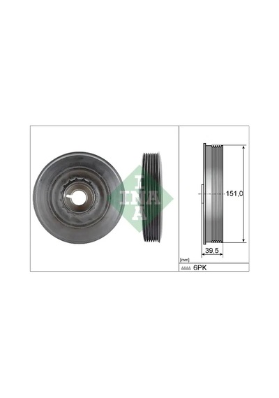 Krank Kasnak - Dacia Sandero, Duster, Logan, Dokker, Lodgy - Schaeffler-ına-544009010