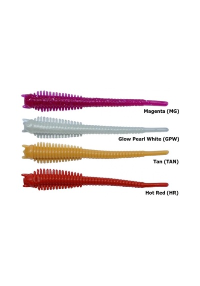 Spıınx Sandvorm Silikon 6cm 18p Glow Pearl Whıte Gpw