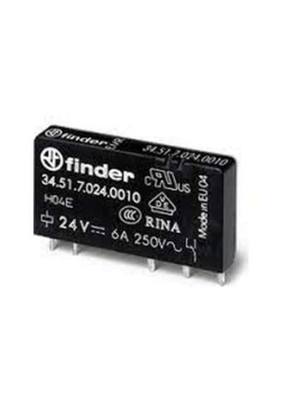 Finder 34.51.7.024.0010 Elektromekanik Ultra İnce Pcb Röle