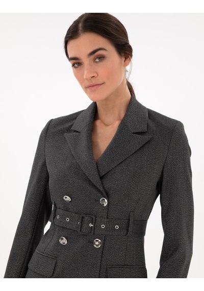Pierre Cardin Kadın Antrasit Elbise Dokuma 50292211-vr006 Antrasit
