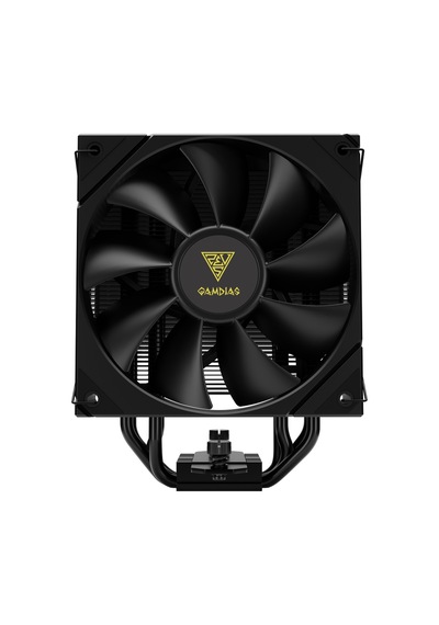 Gamdıas Boreas E2-410, Black Edition, 120mm, Cpu Kule Tipi Hava Soğutma, Doğrudan Temas Teknolojisine Sahip 4 Adet Gel Tek Renk
