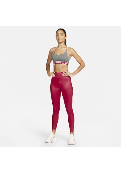 Nike Dri-fıt One Shine Tights Dd5439-614 Kadın Spor Tayt Fuşya