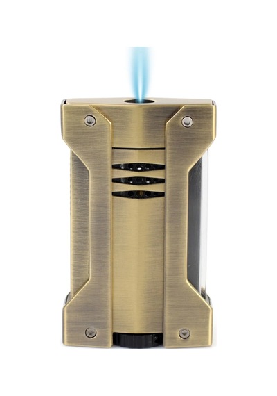 Conquistador Tek Torch Pürmüz Bronz Siyah Defi Extrem Dizayn Metal Puro Çakmağı Cnq-020