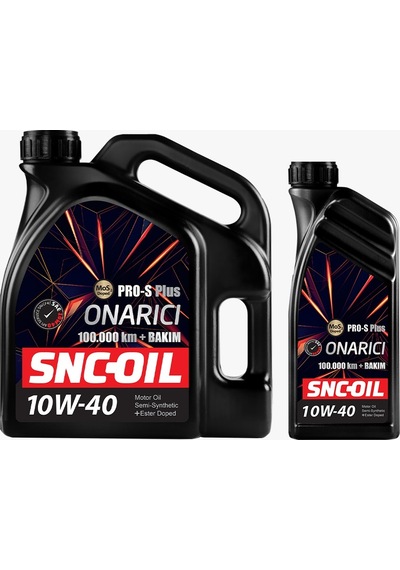 Snc-oil Onarıcı 10w-40 100.00 Km+Bakım 4 L + 10w-40 100.00 Km+Bakım Motor Yağı1 L