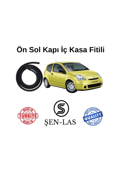 Citroen C2 Şen-las Sol Ön Kapı Fitili Şl16102
