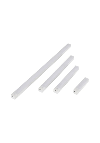 Hareket Sensörlü Tüp Ledli Şarjlı Sarı Led Auto Mod Dolap Içi, Koridor, Tezgah Altı 20cm Beyaz