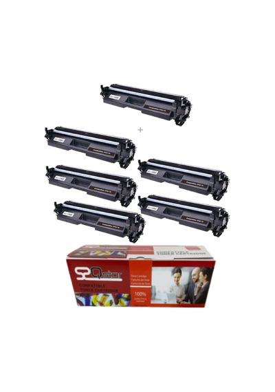 Hp Çipli 17a Cf217a 5 + 1 Ekonomik Paket  Uyumlu Toner M102a/m120w/m130a  Uyumlu Toner