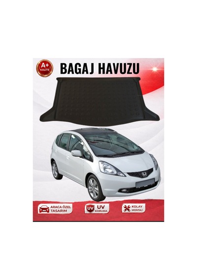 Honda Jazz 2. Nesil Hb 2009-2016 3d Bagaj Havuzu Premıum A+