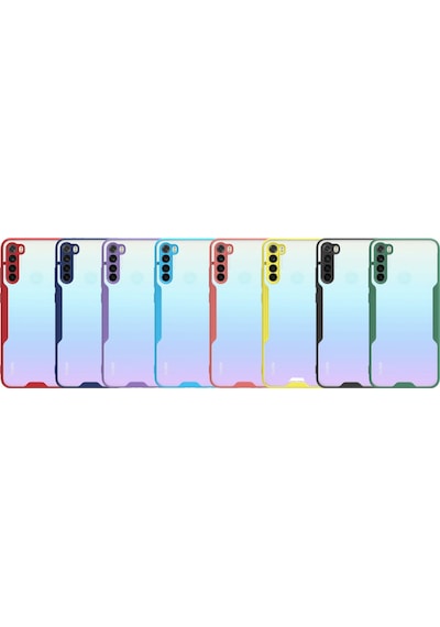 Xiaomi Redmi Note 8 Kapak Colorful Kamera Korumalı Silikon Kılıf