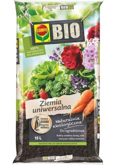 Compo 1225 Compo Bıo Evrensel Toprak 15l 15 L