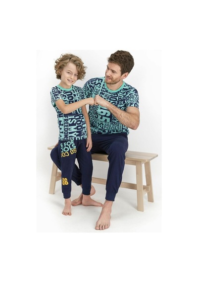 Rolypoly Roly Poly 2371 2-8 Yaş Freedom Erkek Kısa Kol Pijama Takımı Rolypoly Roly Poly 2371 2-8 Yaş Freedom Erkek Kısa Kol Pijama Takımı