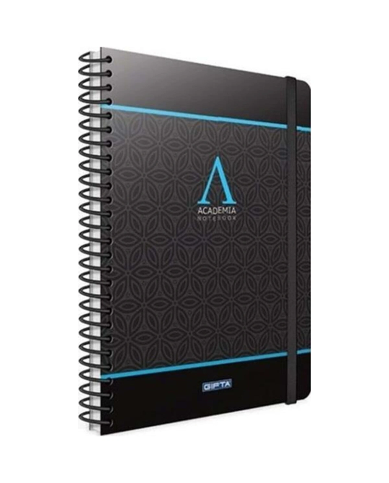 Academia 17x24 Çizgili Spiralli Sert Kapak 120 Yaprak Defter