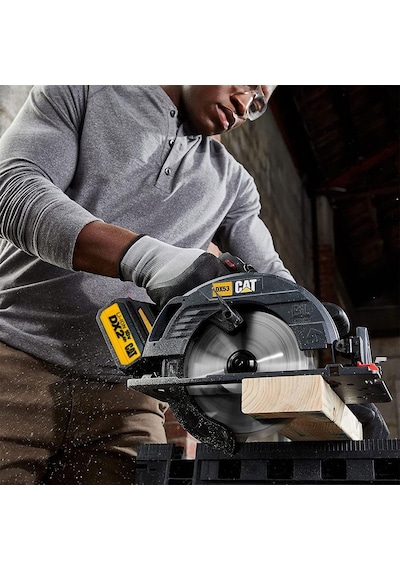Cat DX53BC 18Volt 2.0Ah Li-ion 185MM Tek Akülü Kömürsüz Profesyonel Daire Testere