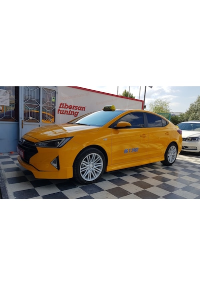 Hyundai Elentra 2019 Marşpiyel Takımı----Fibersan Tuning