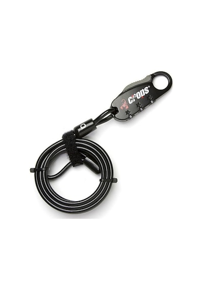 Crops Bisiklet ve Motosiklet Kask Klidi 4x1800 MM Şifreli Beyaz