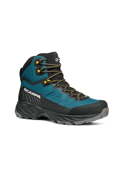 Scarpa Rush Trk Lt Gore-tex Erkek Outdoor Bot Petrol - Mustard Çok Renkli