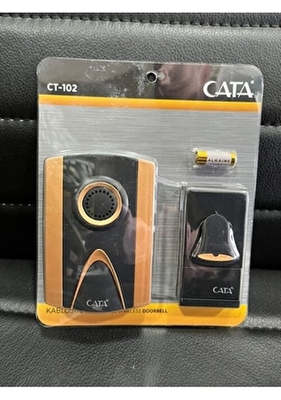 Cata Uzaktan Kumandalı Gold-siyah Zil Ct-102