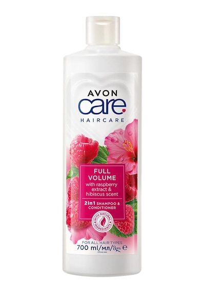 Avon Care Ahududu ve Hibiscus Kokulu Şampuan ve Saç Bakım Kremi 700 ML