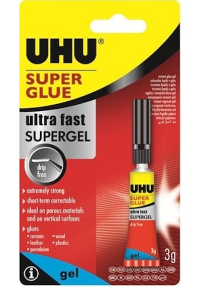 Uhu Super Glue Gel-Gel Tıpı Japon Yap.Bl