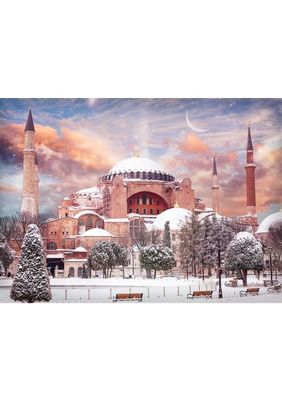 1000 Parça Puzzle - Hagıa Sophıa Mosque Ayasofya Camii