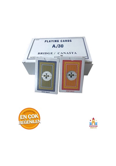 A30 Tek Deste Poker Oyun Kağıdı 1 Adet - Dayanıklı Ve Şık Tasarım
