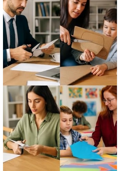 Taksun Paslanmaz Çelik Makas, Gl120, Keskin Bıçak, Ofis, Okul Kullanımı, Çok Amaçlı, Dayanıklı Vidalı Yapı,