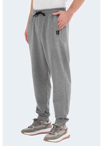 Slazenger Navdeep 2 Li Set Erkek Cepli Dar Paça Siyah - Koyu Gri Eşofman Altı Siyah - Koyu Gri