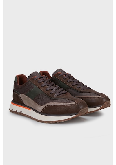 Marcomen Hakiki Deri Sneaker Ayakkabı Erkek Ayakkabı 15218283k3 Kahve