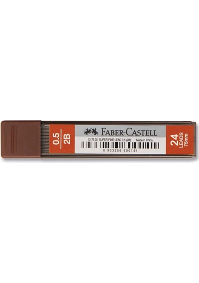 Faber Castell Super Fine Min 0.5 Mm 2b 75 Mm