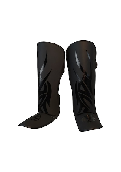 Dragondo 40726-p Black Mamba Kaval Ayak Koruyucu Kick Boks Kaval Koruyucu Siyah