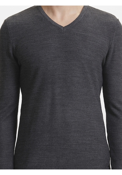 Slim Fit Erkek Kazak Antrasit Melanj-aw18 Slim Fit Erkek Kazak Antrasit Melanj-aw18