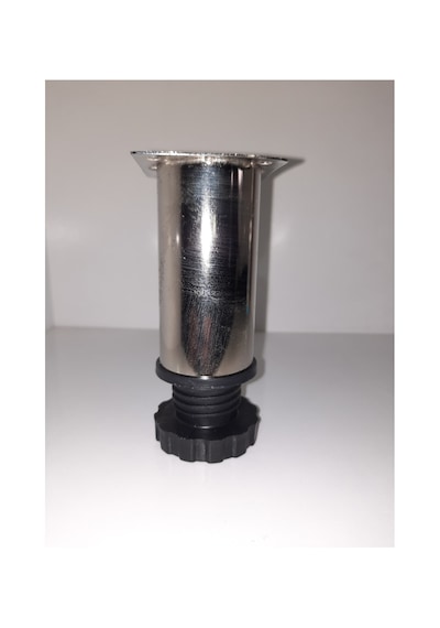 Metal Baza Dolap 10-12cm Ayarlanabilir Ayak 4 Adet Metalik