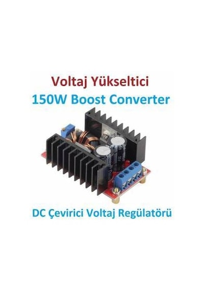 Dc-dc Voltaj Yükseltici Boost Converter Regülatör 150w