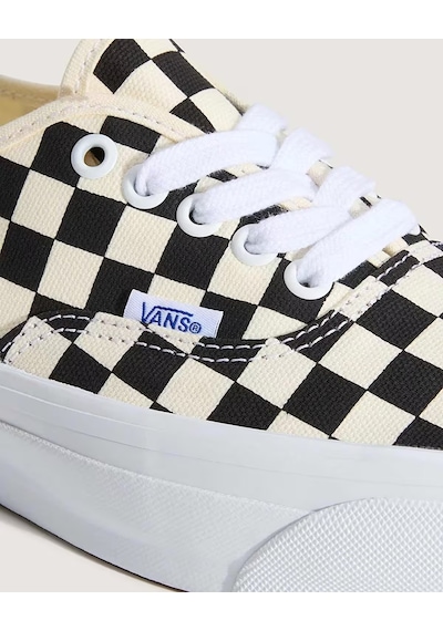 Vans Lx Authentic Reissue 44 Uniseks Siyah/beyaz Kareli Spor Ayakkabı - Vn000cqa