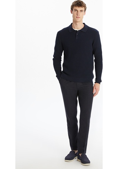 Lcw Vision Lacivert Standart Kalıp Gabardin Erkek Pantolon
