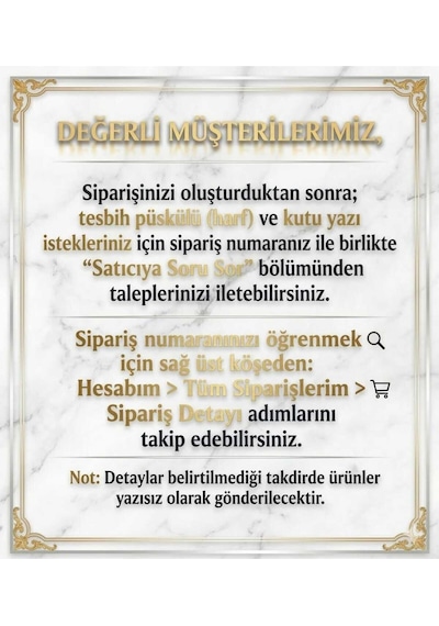 99 Lu Kuka Tesbih, İsim Yazılı Tesbih, Özel Kutulu Tesbih, Kişiye Özel, Hediye Tesbih Kahverengi