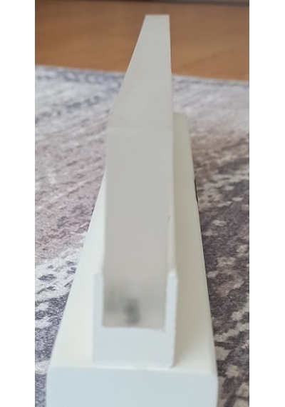 Dekoratif Ledli Duvar Aplik Lamba- 12w - 4000K- Günışığı- 36 cm Beyaz