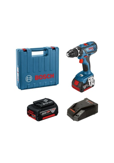 Bosch GSR 18V-28 2x4.0Ah Çift Akülü Delme/Vidalama Makinesi - 06019H4105