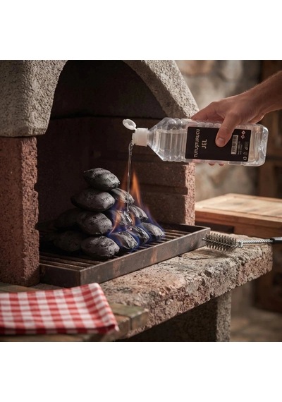 Özel Üretim Saf Temiz Çok Amaçlı Kokusuz Jel Yakıt Dumansız Şömine Barbekü Yakacağı 1 Litre Diğer