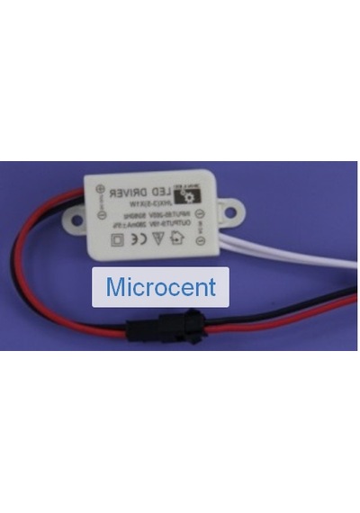 Microcent Led Trafosu Driver 220/3-12v 3x1w - Msld-350 / Msd-350