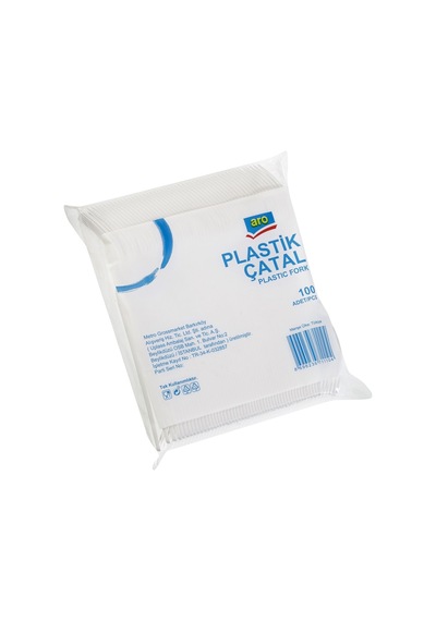 Aro Plastik Çatal 100 Adet 170 Mm Kullan At Yiyecek Ekipmanı 2'li Ekonomik Paket - 2 Adet Tarı 2 L