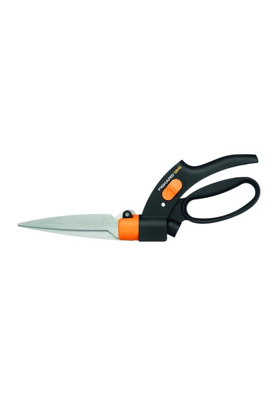 Çim Kenarı Makası, Servo Sistemli, Kullanışlı, Uzunluk: 32 Cm, Çelik Bıçaklar/plastik Sap, Siyah/turuncu/gri, G
