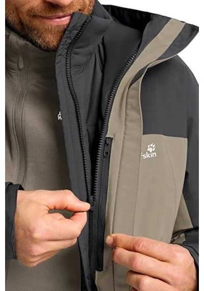 Jack Wolfskin Wild Places 3in1 Outdoor Mont A.kahve