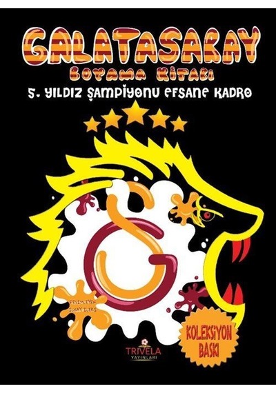 Galatasaray Boyama Kitabı Koleksiyon Baskı